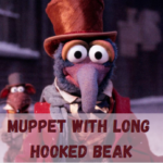 Muppet with Long Hooked Beak