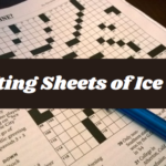 Drifting Sheets of Ice NYT