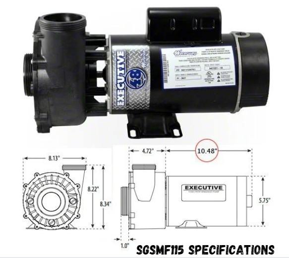 SGSMF115 Specifications