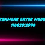 Kenmore Dryer Model 11062812990